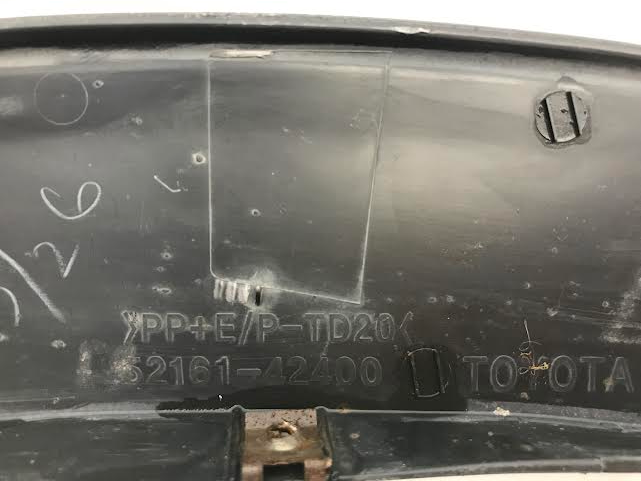 TOYOTA RAV4 4 generation (XA40) (2012-2018) Rear Right Fender Molding 5216142400