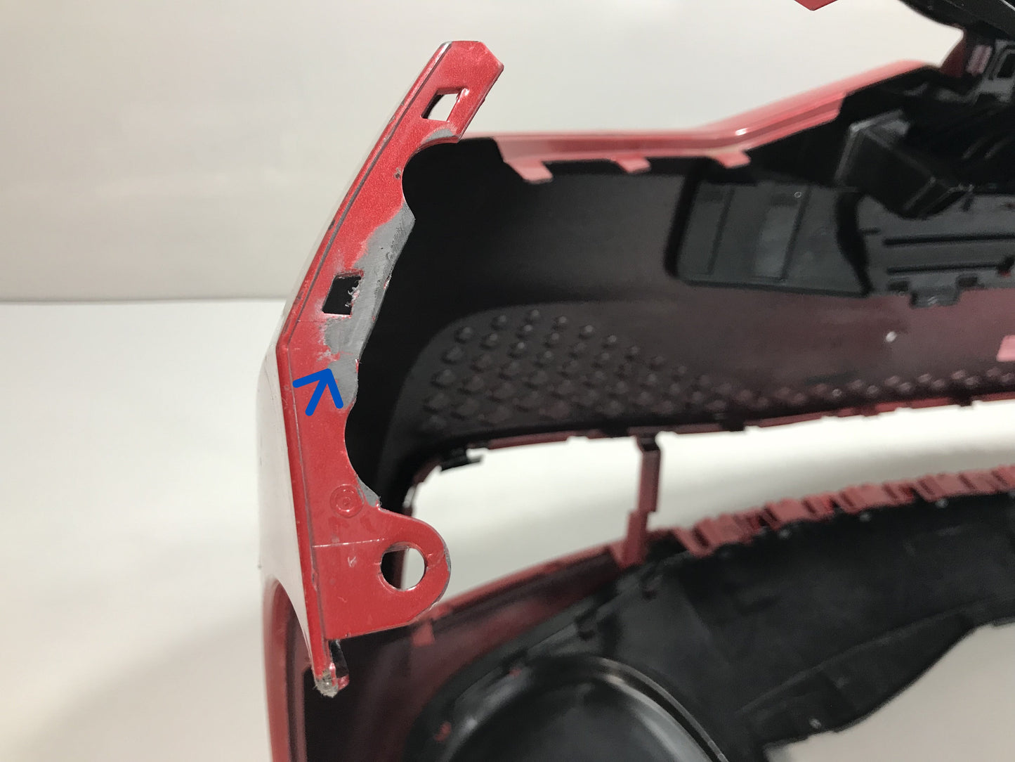 Volkswagen ID.3 ID3 2019 - Front Bumper with parking sensor holes used Genuine OEM: 10A807221, 3200101209