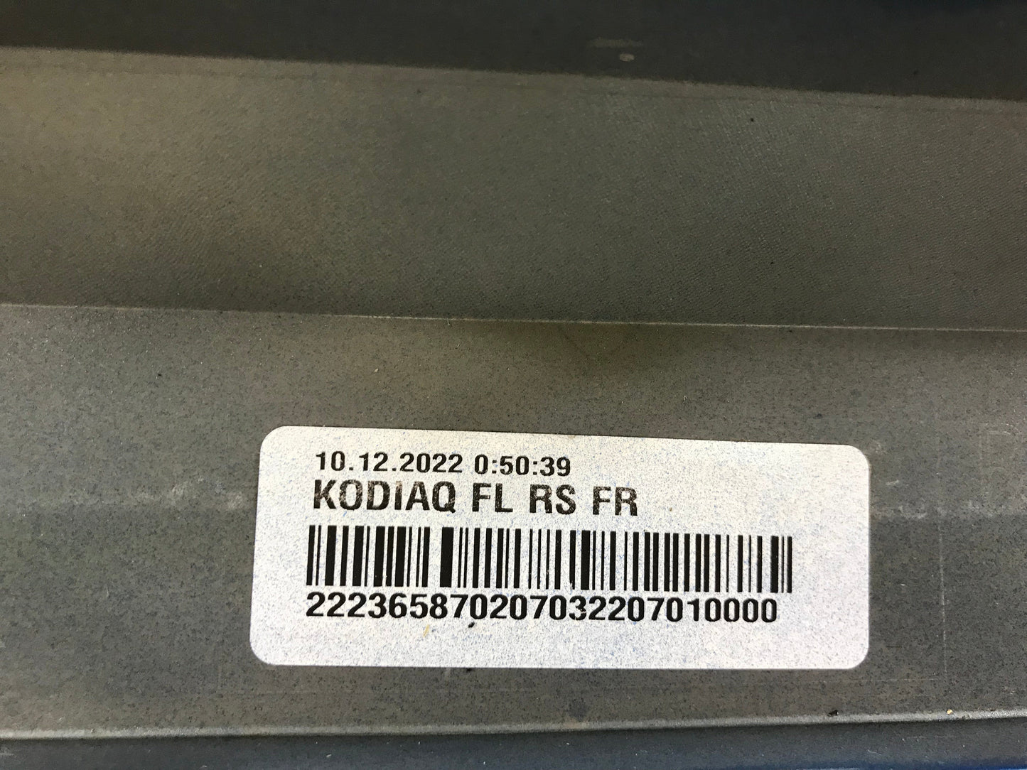 Skoda Kodiaq VRS RS 2022 Front Bumper OEM: 3200101144