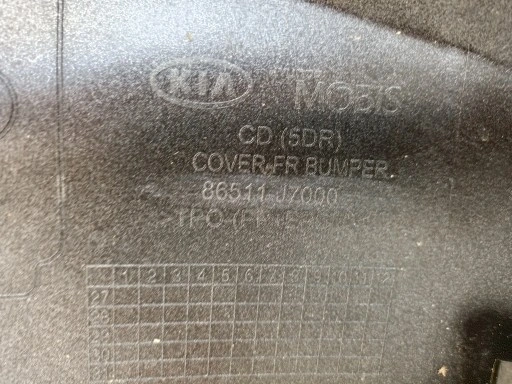 Kia Ceed 3 III 2018- Front bumper Genuine Used 86511-J7000