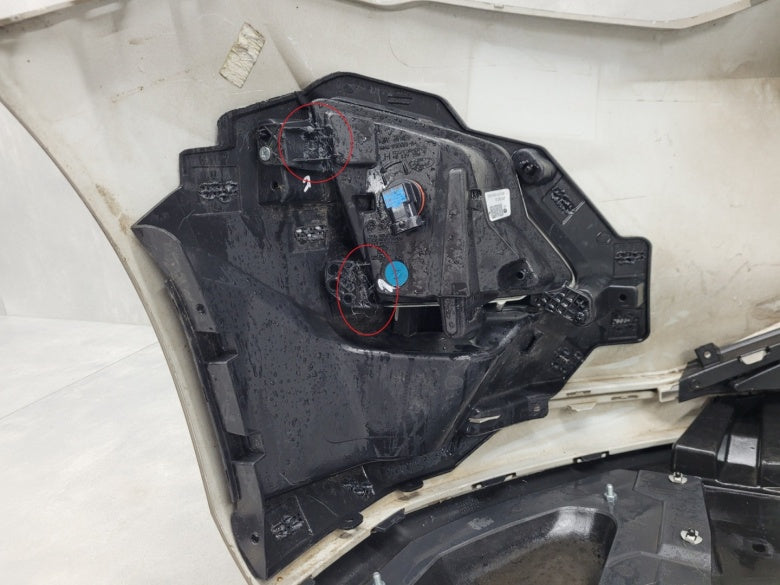Ford Focus MK4 IV 2018-2022 Front Bumper Used JX7B-17757-A JX7B-8B384-A1
