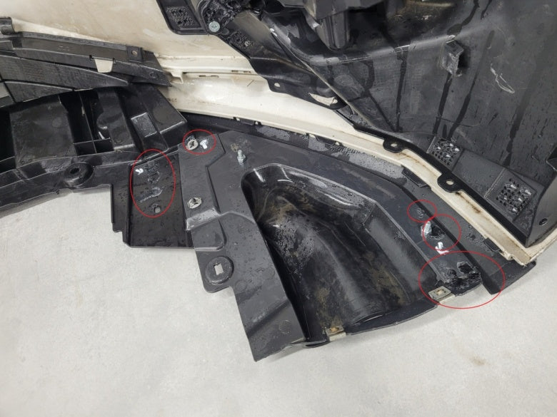 Ford Focus MK4 IV 2018-2022 Front Bumper Used JX7B-17757-A JX7B-8B384-A1