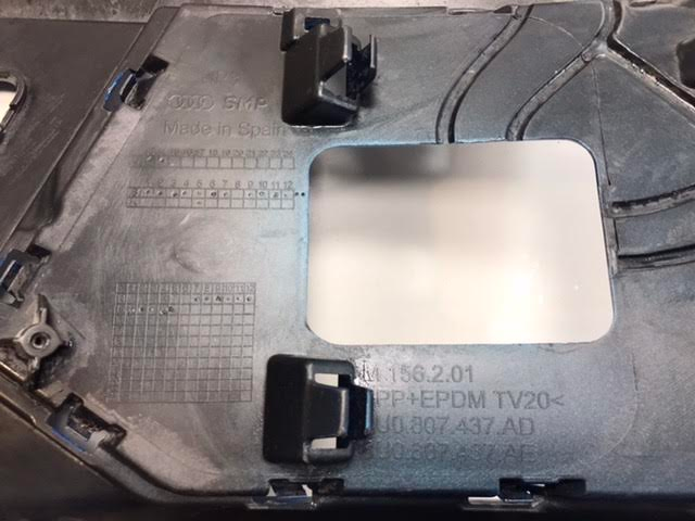 AUDI Q3 (8U) 2015 Front Bumper Genuine Used OEM: 8U0807437AD