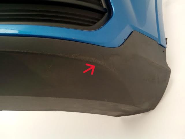 AUDI Q3 (8U) 2015 Front Bumper Genuine Used OEM: 8U0807437AD