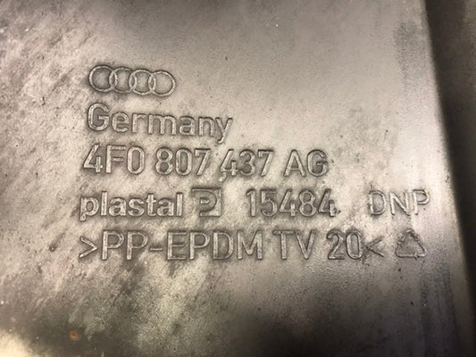 Audi A6 S6 C6 2008-2011 Front Bumper OEM: 4F0807437AG