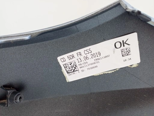 Kia Ceed 3 III 2018- Front bumper Genuine Used 86511-J7000